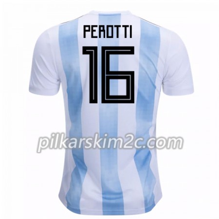 Koszulka Argentyna Perotti 16 Główna Mistrzostwa Świata 2018 - Koszulki Piłkarskie